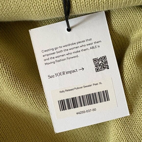 ABLE Kelly Relaxed Pullover Sweater - Picture 6 of 7